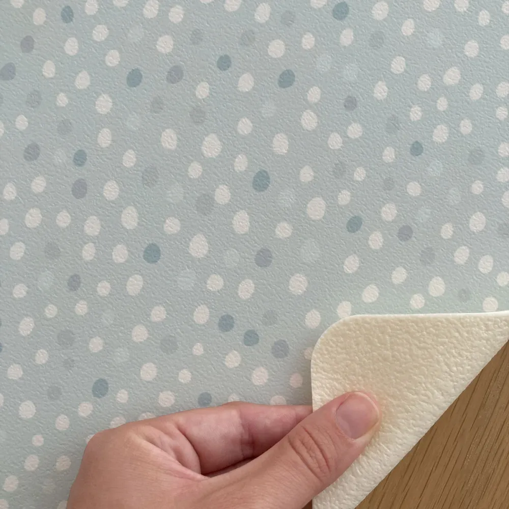 Manteles Individuales Infantiles Lunares Azules con Filtri Sostituibili