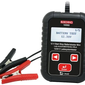 Busching StartStop tester per batteria/sistema di ricarica "Mini" batteria 12V/Ladesys.12/24V 100900