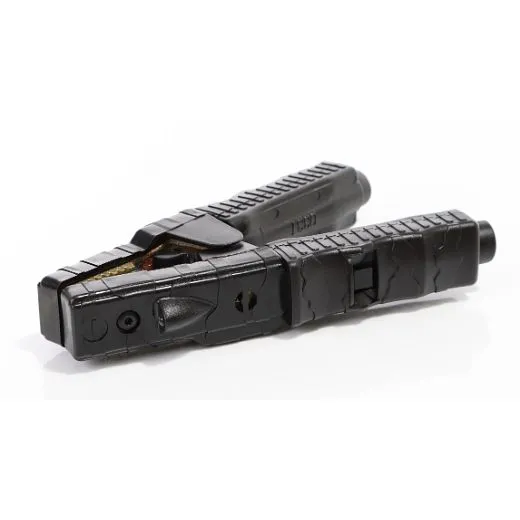 Morsetto da palo ELMAG (nero) completamente isolato - con LED 1000 lunghezza: 195 mm per START TRUCK 5000/2500 57114