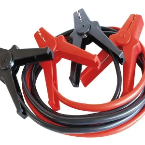 Set di cavi jumper ELMAG max 320 attenzione dalla consegna 09/2016 2x3 m 16 mm² compresi morsetti per poli completamente i...
