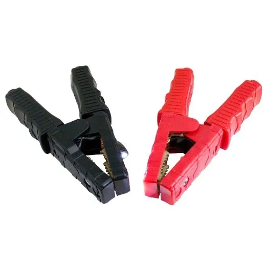 Terminale palo ELMAG (rosso +) completamente isolato 1000 lunghezza: 185 mm per START TRUCK 2200/4400 & 1600/3200...