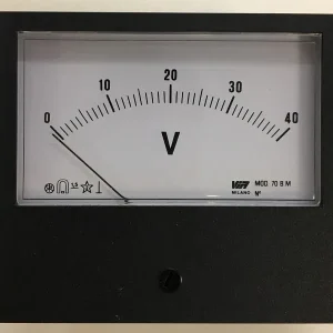 Voltmetro ELMAG 0-40 V 95x85mm per EUROSTART 1300/2000 9505357