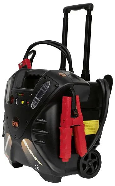Booster di avviamento professionale Kraftwerk come carrello 12-24 V 1900 CA / 5000 31307