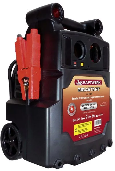 Supercondensatore Kraftwerk booster di avviamento Gigastart 12/24 V 31320