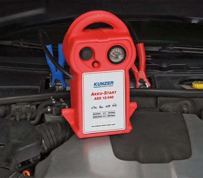 Avviamento batteria Kunzer portatile 12V 1.170/440A ASX 12/440