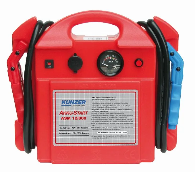 Batteria avviamento Kunzer portatile 12V 2370/800A ASM 12/800