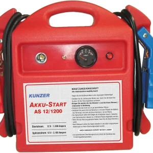 Kunzer batteria avviamento portatile 12V 3100/1200A AS 12/1200