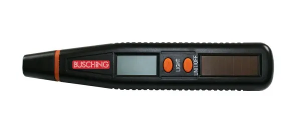 Busching Manometro digitale per pneumatici "SOLAR" display LCD PSI Bar KPa Kg/cm² 100854