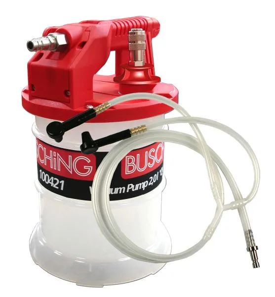 Busching spurgo freni moto AIR pompa vuoto pressione 2 l + KIT 50008