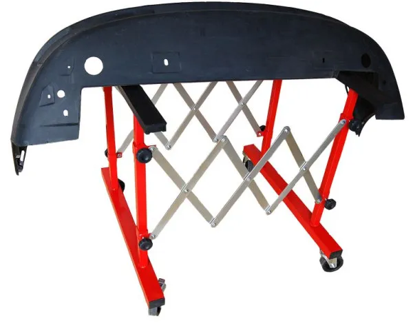 Carrello versatile telescopico Busching regolabile altezza e lunghezza 100432