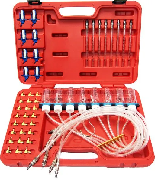 Dispositivo di misurazione del flusso di ritorno dell'iniettore busching BigCase Denso C3 C1 Siemens C3 Delphi e...