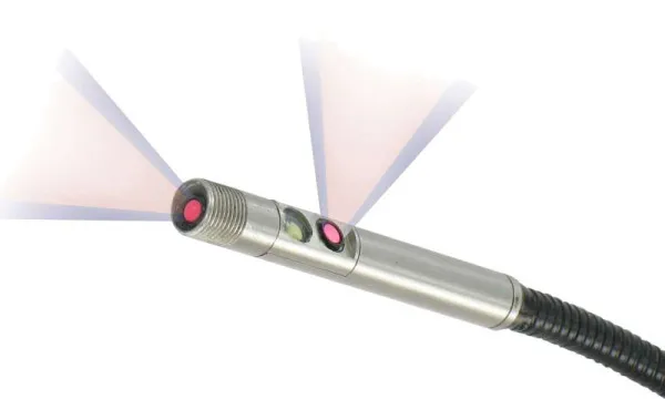 Endoscopio Busching con 2 sonde per fotocamera 49 mm/Boost 100620
