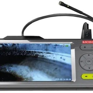 Endoscopio Busching Fotocamera doppio obiettivo HD da 39 mm lunghezza sonda circa 1 metro / display colori IPS da 5&qu...