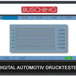 Monitor tablet Busching display TFT colori da 7" touchscreen/software/porta USB/RJ/cavo di ricarica 100932