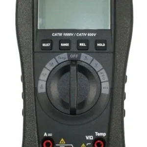 Multimetro digitale busching "Basic" 3 1/2 cifre TRMS CATIII/IV AC/DC/Volt/Ampere/Ohm/Diodo/Temp/NCV 100882