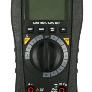 Multimetro digitale busching "Pro" TrueRMS Autorange CATIII/CATIV AC DC Volt Ampere Ohm Diodo HZ Cap Tem...