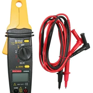 Pinza amperometrica digitale Busching 100 ACA/DCA con funzione multimetro 100849
