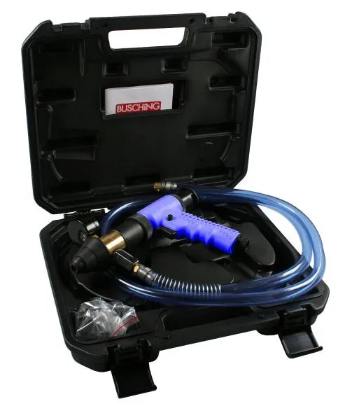 Pistola di riempimento per sistema di raffreddamento Busching universale auto/camion "QuickFill Blue" 10...