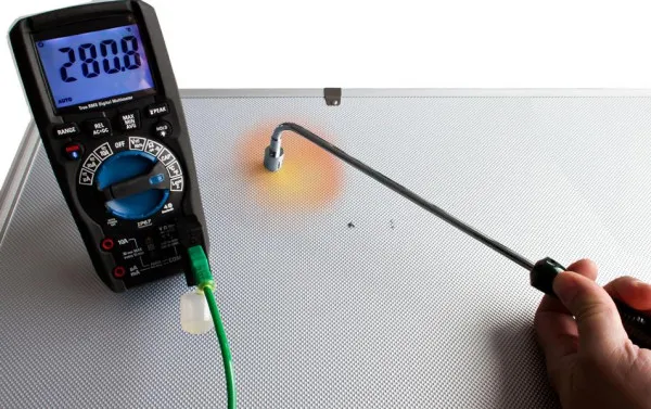 Sensore termico di superficie busching tipo K 14 cm da -50°C +500°C lunghezza sensore: 35 cm 100767