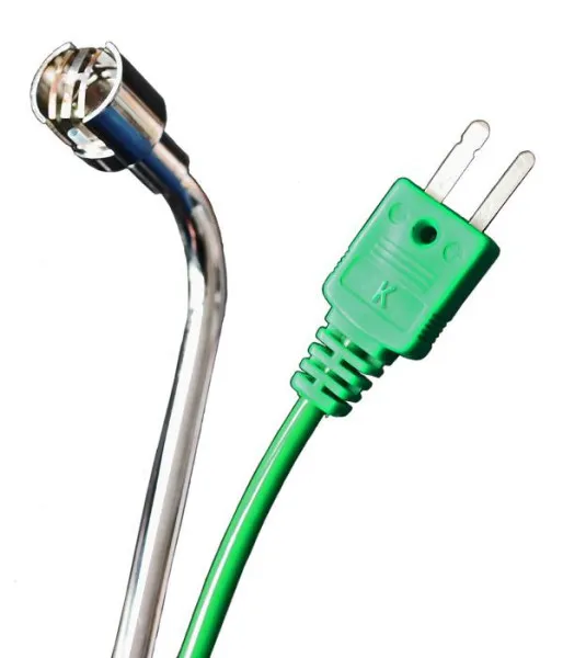 Sensore termico di superficie busching tipo K 14 cm da -50°C +500°C lunghezza sensore: 35 cm 100767