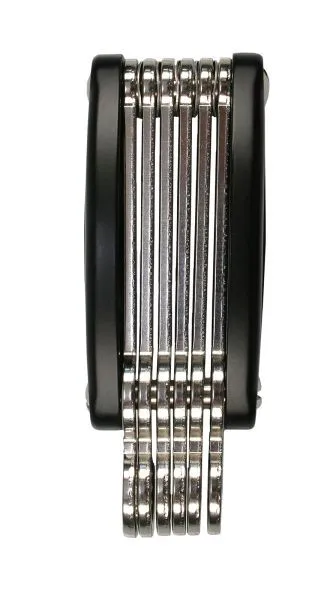 Set di chiavi per spurgo freni Busching supporto pieghevole 6 pezzi contenuto del set: 7 8 9 10 11 12 mm 100847