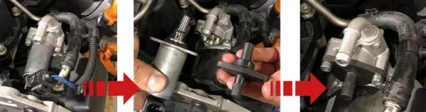 Set common rail fittizio regolatore di pressione busching 9 pezzi per tester di pressione digitale per autoveicoli 100859...