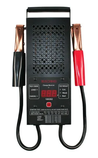 Tester batteria Busching digitale "Automatico" 100A 12V 30-180 Ah 100262