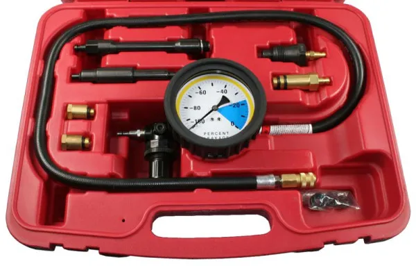 Tester di perdita di pressione Busching per motori benzina e diesel 10x1/12x1.25/14x1.25/18x1.5/24x2 mm 100514