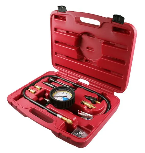 Tester di perdita di pressione Busching per motori benzina e diesel 10x1/12x1.25/14x1.25/18x1.5/24x2 mm 100514