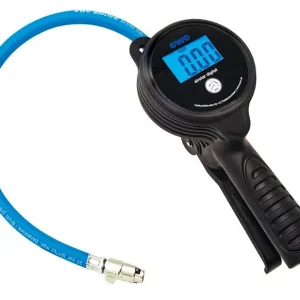 Gonfiatore per pneumatici ELMAG PROFI con tappo leva modello 80-EWO digitale 0-12 bar 'conformità nominale�...