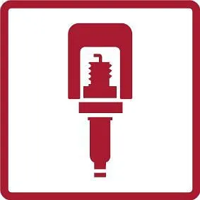 Inserto candela rosso GEDORE 1/2 SW16mm lunghezza 65mm 3300401 GEDORE red
