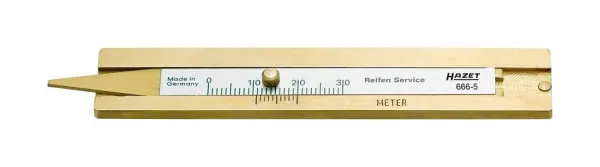 Calibro di profondità del battistrada per pneumatici Hazet 666-5