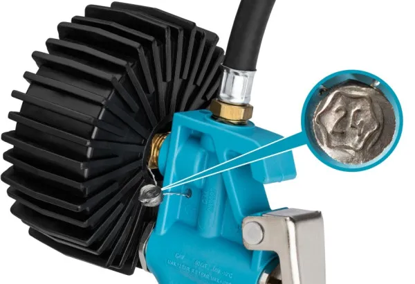 Misuratore di gonfiaggio pneumatici Hazet calibrato 9041G-1