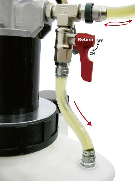 Dispositivo di riempimento dell'olio Kraftwerk 75 l con 8 adattatori 30653