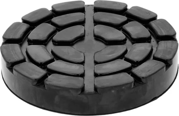 Piastra gomma KS Tools 10 per sollevatori Ravaglioli Ø 150 mm 160.0472