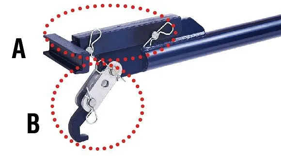 Contropiastra Kunzer per 7FAZ01 800FAZ-