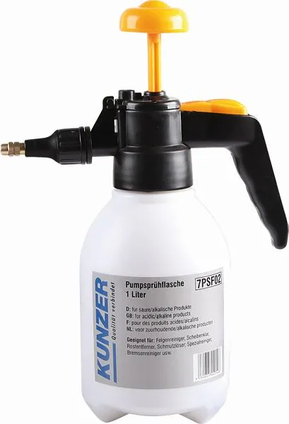 Flacone spray con pompa Kunzer da 1 litro 7PSF02