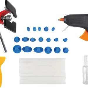 Kit riparazione ammaccature Kunzer 32 pezzi 7DRS32.1