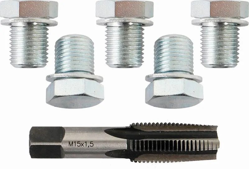 Kit di riparazione filettatura scarico olio Kunzer M14x15 78815