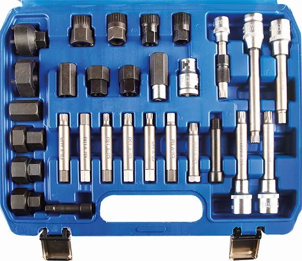 Set chiavi per alternatore Kunzer 30 pezzi 7LMS30.1