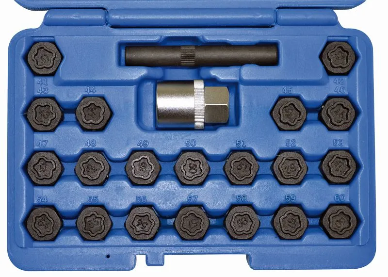 Set di chiavi per serratura Kunzer BMW 22 pezzi 7FSB22