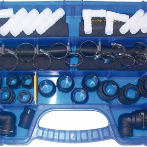 Set di riparazione tubi flessibili del radiatore Kunzer 56 pezzi 7KSR56