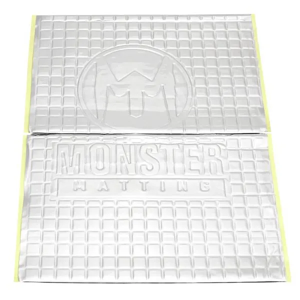 Tappetini isolanti antirumore Monster 25 mm 187 x 265 mm confezione da 32 24797