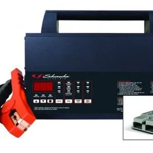 Caricabatterie/alimentatore Schumacher 100 Amp controllato da microprocessore 12 V confezione da 2 INC100