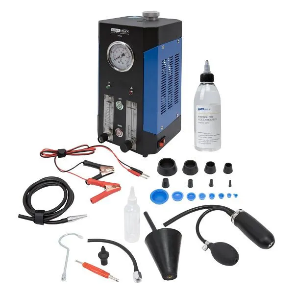 Generatore di fumo Stahlmaxx rilevatore di perdite versione ProfiPlus incluso olio per fumo XXL-122978