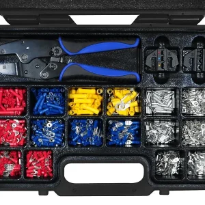 Set di morsetti per capicorda acciaio SW 42590L SW-Stahl