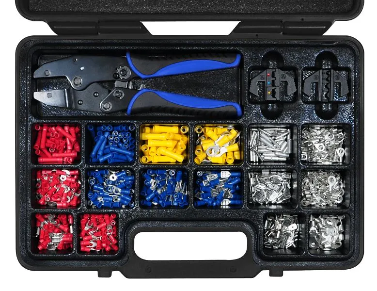 Set di morsetti per capicorda acciaio SW 42590L SW-Stahl