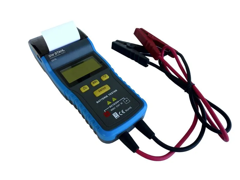 Tester batteria SW-Stahl con stampante 12V / 24V 32275L
