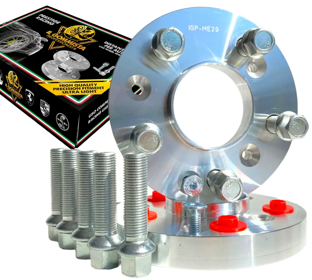 IGP 2 Distanziali Ruote 16 mm Compatibili Con tutte le Mercedes + AMG + 10 Bulloni acciaio