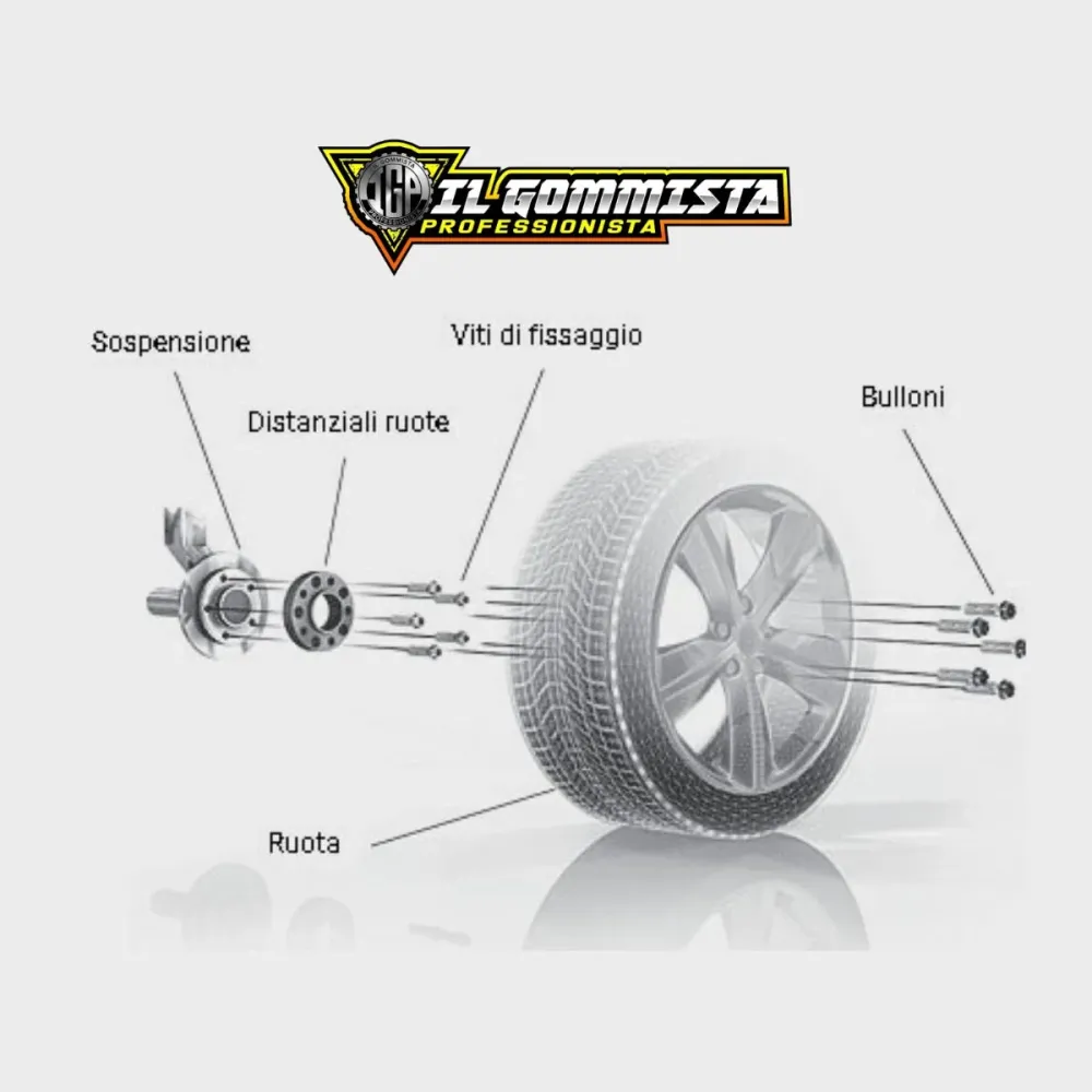 IGP 2 Distanziali Ruote 16 mm Compatibili Con tutte le Mercedes + AMG + 10 Bulloni acciaio